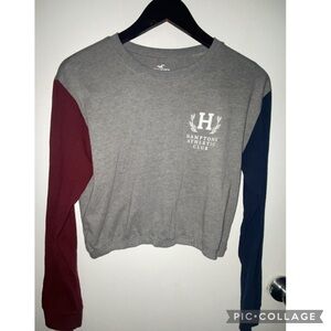 Hollister Gray Cotton Tee